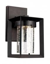 Trans Globe LED-50160 BK - LED OUTD WALL SQ FRAME-SML-BK